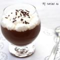 Copa de chocolate y nata