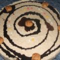 Tarta mousse de galleta y caramelo