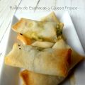 Rollitos de Espinacas y Queso Fresco