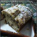 PLUM CAKE DE PLÁTANO Y CHOCOLATE