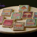 Galletas con papel  de fondant impreso