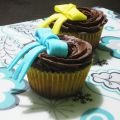 Cupcakes de fresa y chocolate