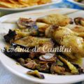 Alitas de pollo adobadas al horno