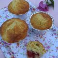 MUFFINS DE FRAMBUESA Y LIMÓN