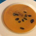 Crema de calabaza con ras el hanout