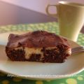 BROWNIE DE CHOCOLATE Y QUESO