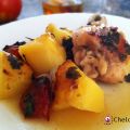 Pollo a la sidra