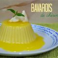 Bavarois de Chirimoya con Salsa de Naranja