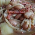 RANCHO DE JUDÍAS CON HILOS DE CHORIZO