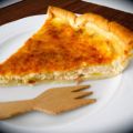 Quiché de puerro y bacon