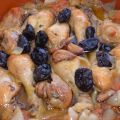 CAZUELA DE POLLO CON CIRUELAS
