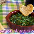 ESPINACAS CREMOSAS CON CARNE