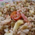 Ensalada de lentejas y arroz