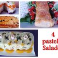 4 pasteles salados