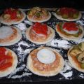 Minipizzas variadas