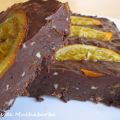 TURRÓN DE CHOCOLATE CON NARANJA AL CUANTREAU