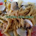 Macarrones con gambitas y almejas, en Ollas Gm