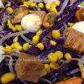 Ensalada de lombarda y soja