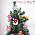 Galletas de Navidad con fondant