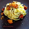 Tagliatelle con setas y salsa de queso[...]