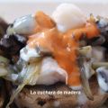 CHAMPIÑONES RELLENOS DE LANGOSTINOS