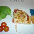 PIZZA DE QUESO DE CABRA Y BACON