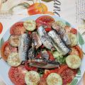 ENSALADA CON SARDINAS