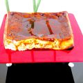 Tarta de queso abizcochada