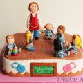TARTA PROFESORA DE GUARDERIA