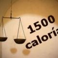 Dieta de 1.500 Kcalorías (abierta)