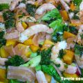 ENSALADA DE PAPAYA Y FRUTOS DEL MAR