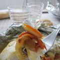 Merluza en papillote con cebolla, zanahoria y[...]