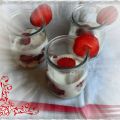 Fresas con yogur griego