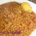 LENTEJAS CON JAMÓN Y CHORIZO