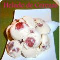 Helado de Cerezas.