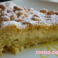 TARTA AL AROMA DE VAINILLA Y LIMÓN CON PIÑONES
