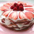 Crêpes de avena y remolacha: Tarta de crêpes y[...]