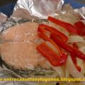 Salmón en papillote