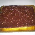 TARTA DE GALLETAS CON CHOCOLATE Y FLAN