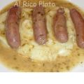 Salchichas con puré (Fussioncook)