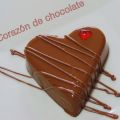 Corazón de chocolate