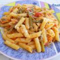MACARRONES CON  ESPARRAGOS
