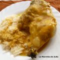 Muslos de Pollo al curry.