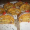 Mini Rocambole de zanahoria relleno con salsa[...]