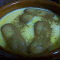 Natillas caseras con bizcochos de soletilla