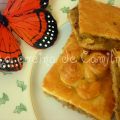 Empanada de puerros y nueces