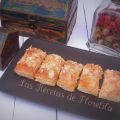 Pastelitos de hojaldre y almendra.