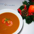 Crema de nécoras y carabineros