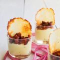 Cremoso de patata con sobrasada y teja