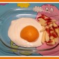 Receta: Huevos fritos, pero dulces (niños)